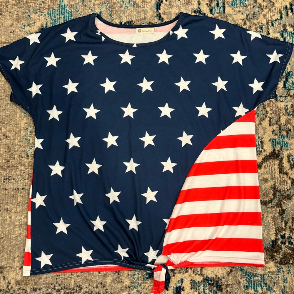 American Flag Tee